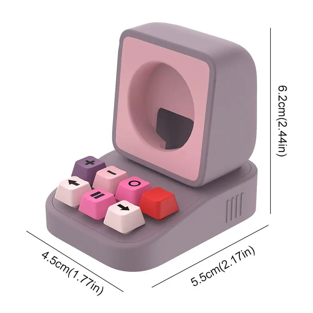 For Apple IWatch Typewriter Watch Stand Charging Base Wireless Charging Silicone Watch Stand