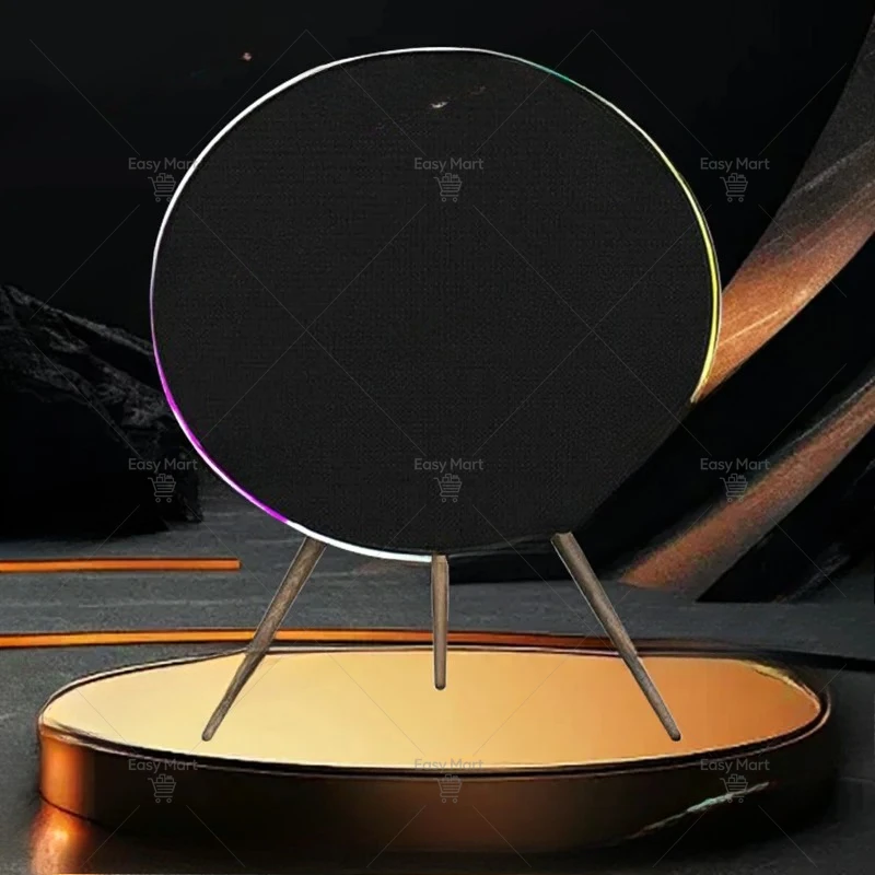 1:1 High-Quality 100W High-Power D23 Flying Saucer Speaker Creative Round Disk Tabletop, Powerful Stylish Flying Saucer Speaker