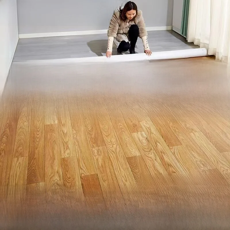 Thickened Waterproof Anti-Slip Wear-Resistant Floor Mat 37 Meters Wide One Whole Piece Directly on Cement Ground Home Stairs Rug