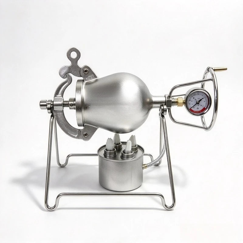 For 304 Stainless Steel Popcorn Machine Small Popcorn Machine Grain Amplifier Hand