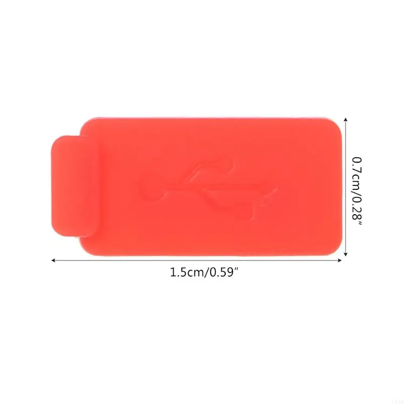 781E 5 Pieces Standard USB Dust Plug Port Cover Easy to Insert and Remove Protects Devices from Dirt Grime Durable