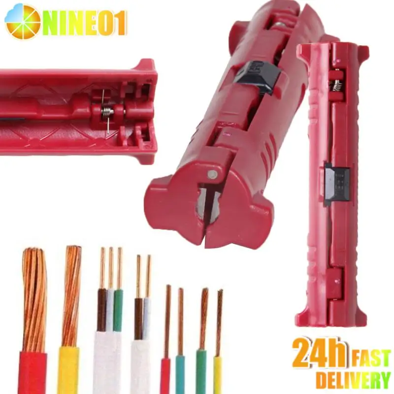 Cable Stripper Multi-function Electric Wire Stripper Pen Rotary Coaxial Wire Cable Pen Cutter Stripping Machine Stripping Pliers