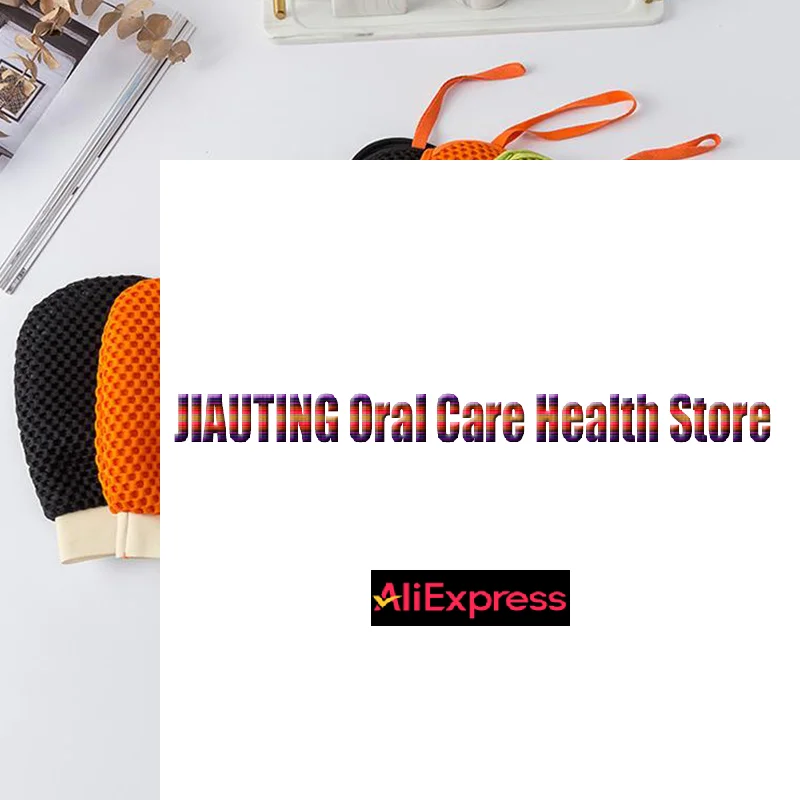 

2-в-1 перчатка из люфы для ванны, двухсторонняя для удаления омертвевшей кожи и грязи, перчатка для ванны, ткань для душа, сетка для толкания мыла, мешок для мыла, можно поставить мыло