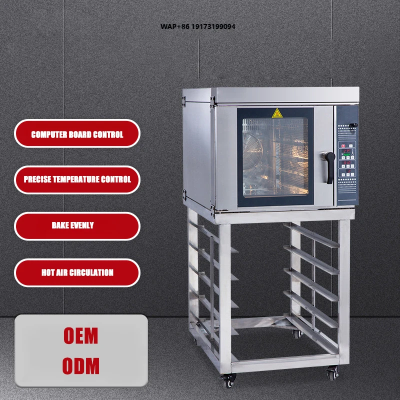 

Professional Electric Bakery Oven 5 Trays Bread Cake Baking Equipment Baking Oven for Commercial Use