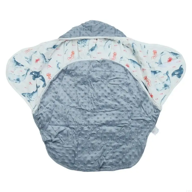 F19F kursi bayi bungkus selimut kapas bernapas bayi membungkus banyak