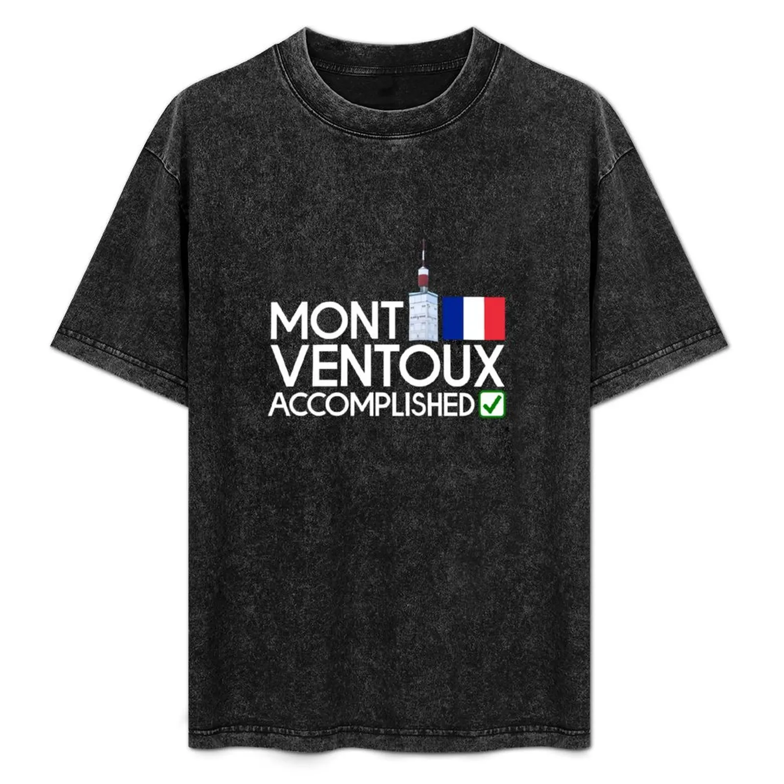 

Mont Ventoux Cycling Tour France Bicycle T-Shirt man t shirt anime men t shirt