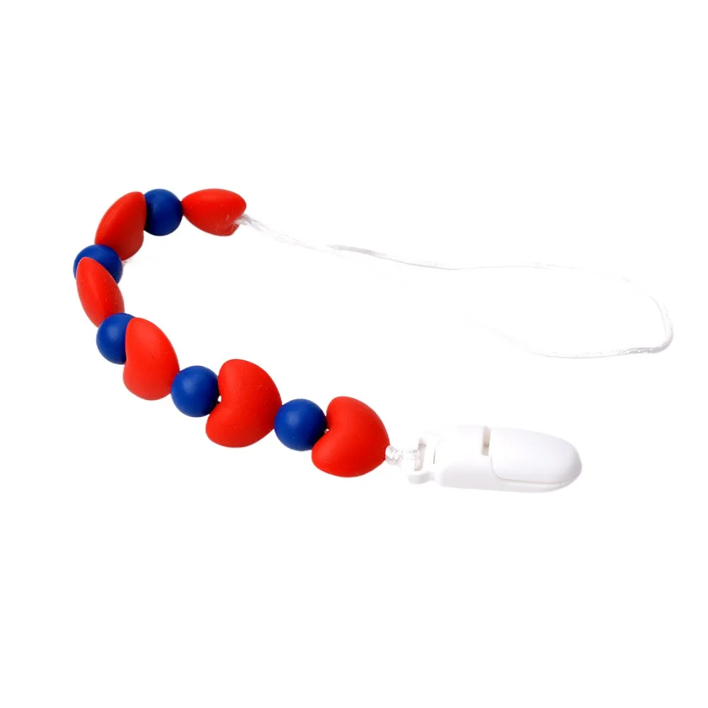 

Силиконовые бусины, зажим для соски, держатель для детской пустышки, поводок, цепочка для соски при прорезывании зубов