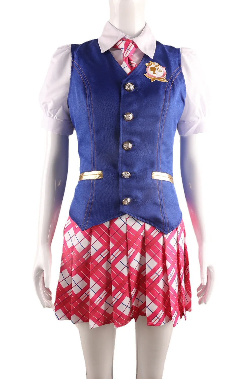 Fantasia de Cosplay Anime para Adulto, Uniforme Escolar, Saia para Menina, Saia para Adulto, Vestido de Halloween, Sophia, Salgueiros, Princesa Charme