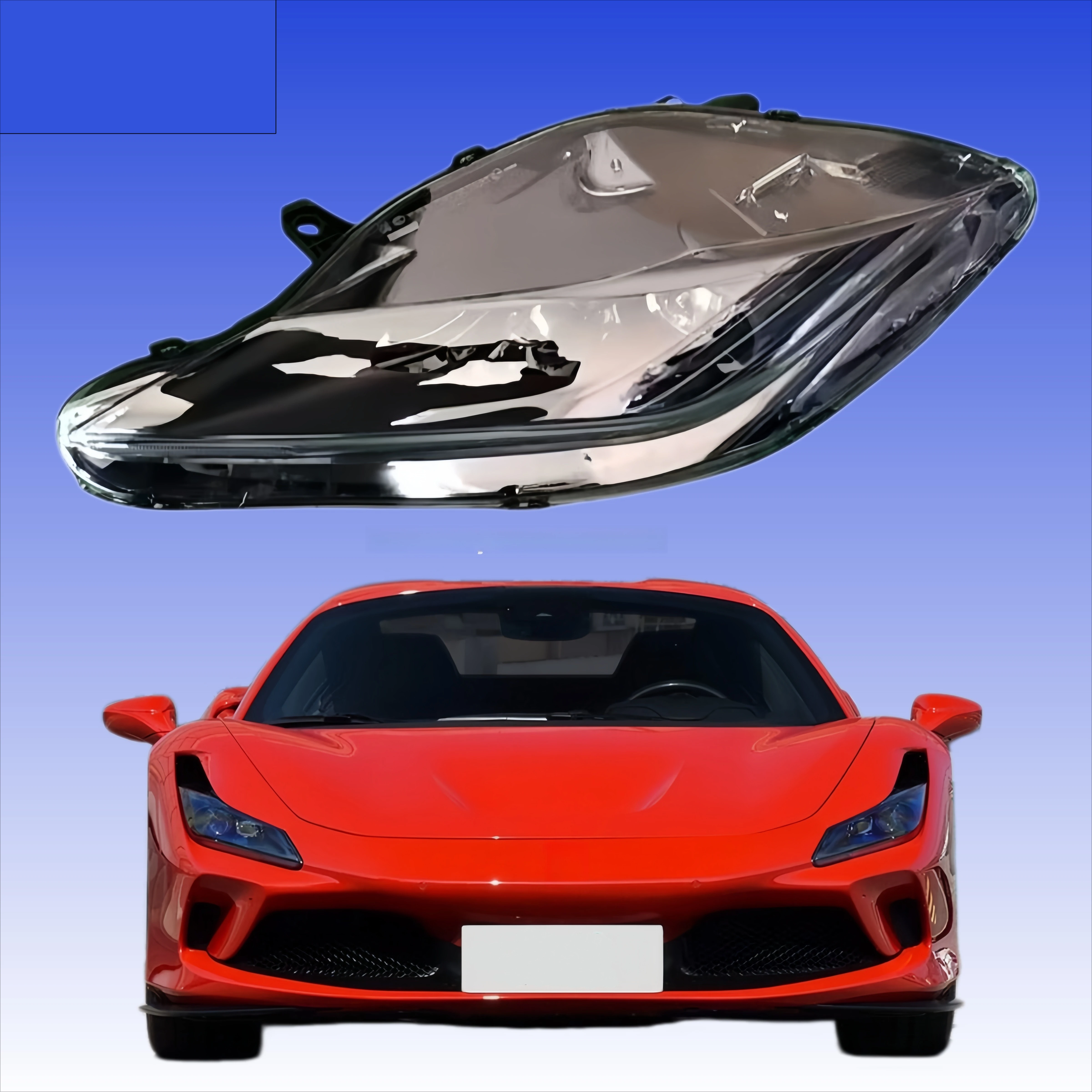 F8 Original Headlight Assembly F8 Tributto Headlamp F8 Left Right Front Car Light 863978 863979