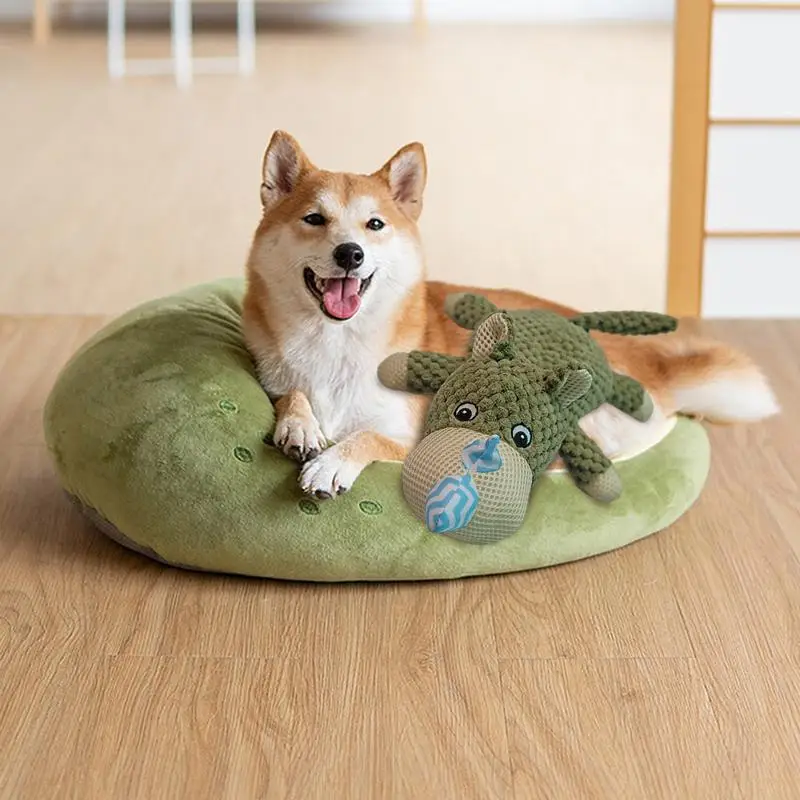 Dog Squeaky Animals Squeaky Plush Dog Sound Toys Tough Chew Plush For Entertainment Interactive Dog Toy For Aggressive Chewers
