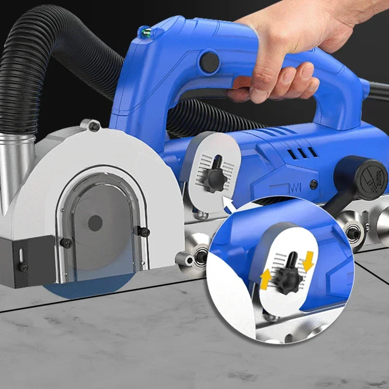 

In Stock New 1200W Electric Seam Cleaner Seam Construction Tools Dustless Porcelain Floor Tile Seam Cleaner Slotting