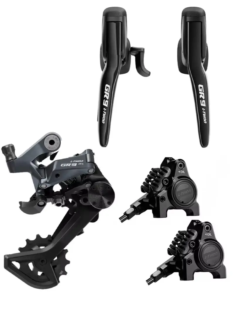 AliExpress LTWOO GR9-Disc 1x11s Road Hydraulic Disc Brake Gravel Group, Aluminum Alloy, 1x11s 5 Kit, Benchmark GRX