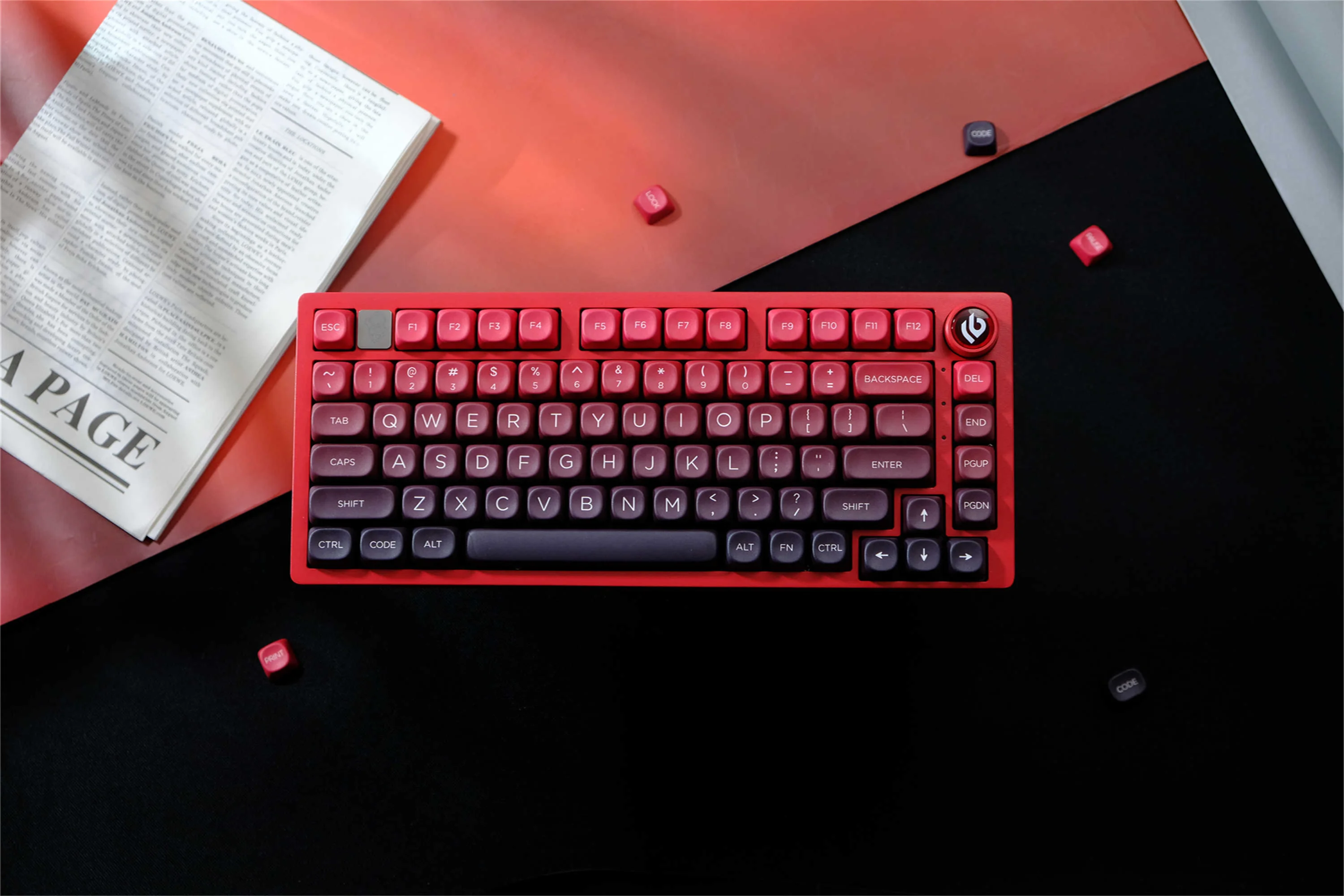 Red Gradient Keycap…