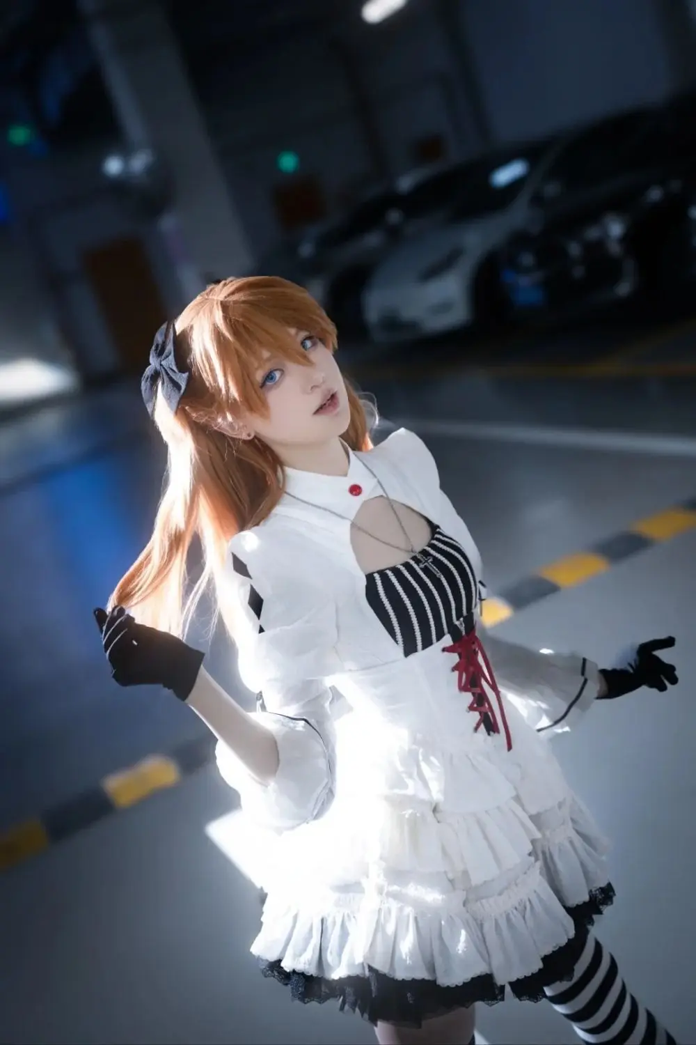 أزياء Asuka Langley Soryu التأثيرية الجديدة لعام 2026 أزياء القرن الجديد التأثيرية بدلة الرسوم المتحركة الأنيمي #3