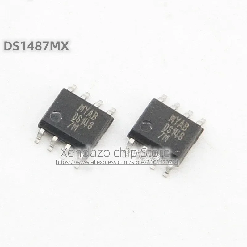 5pcs/lot DS1487MX/NOPB DS1487MX DS1487M DS148 SOP-8 package interface chip