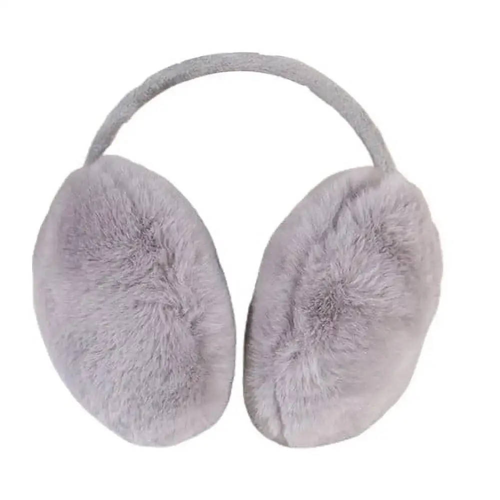 Fashion Autumn Winter Solid Earmuffs Thickened Soft Sports Women Outdoor Men Ear Ear Protector Plush Warmer Comfortable Cyc N0K4