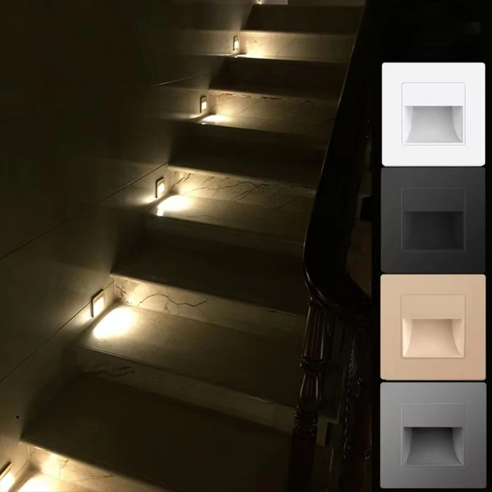 

LED Induction Night Light Wireless USB Charging Human Body Induction Wall Light Bedroom Corridor Cabinet Bathroom Night Light