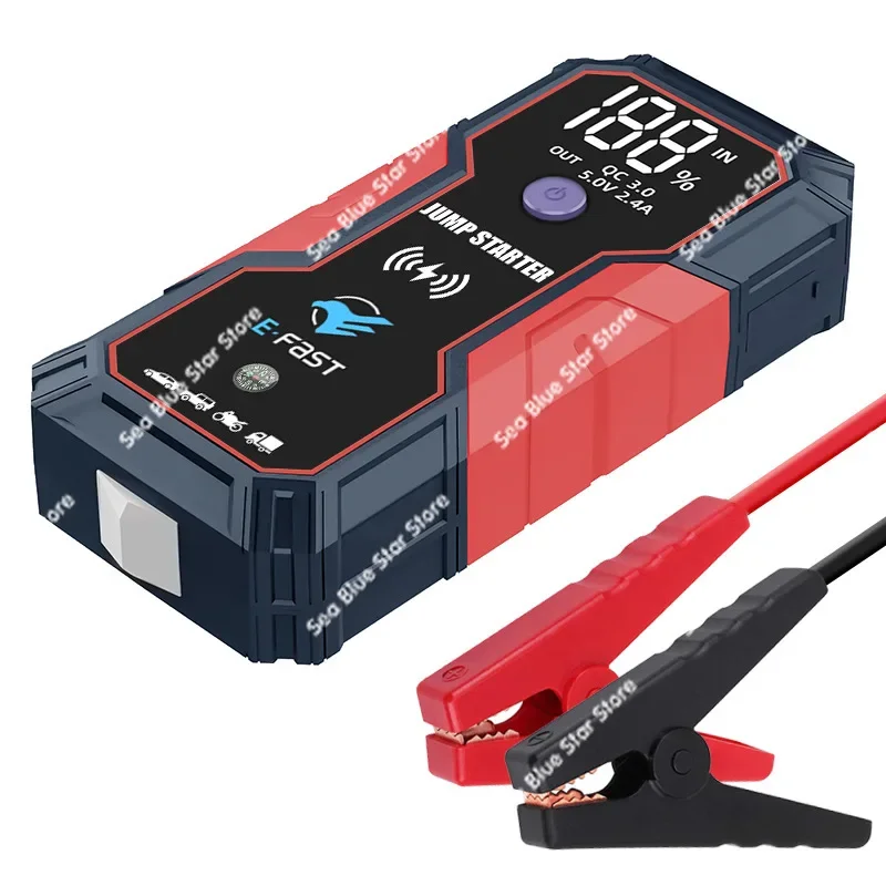 

Automotive 12v Power Bank with Battery Rescue God Emergency Starter, Emergency Start Power Supply