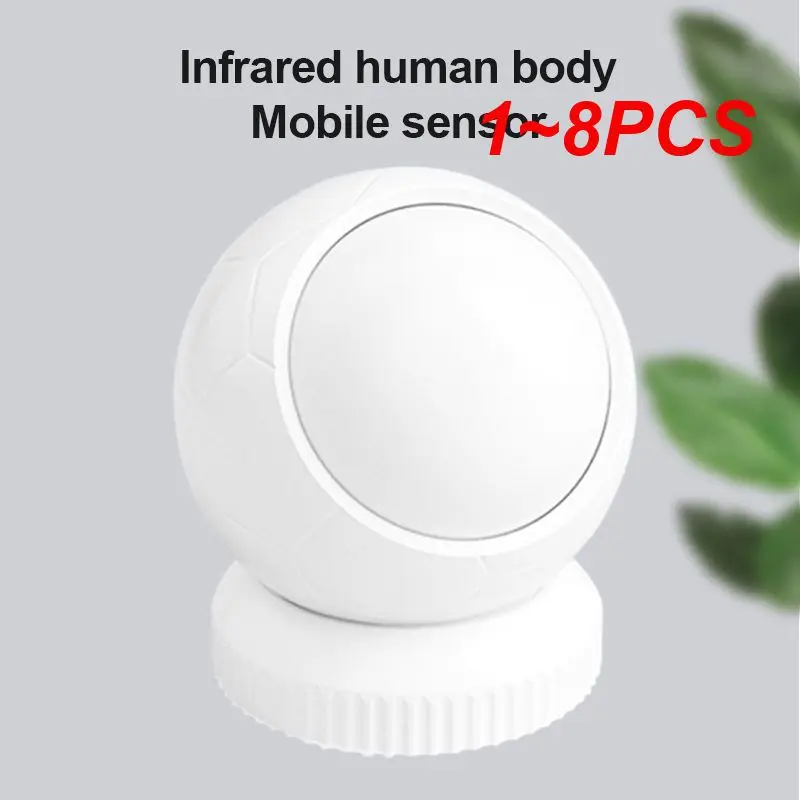 

1~8PCS Infrared Easy To Install Motion Sensor Highly Sensitive Smart Anti-theft Night Vision Capabilities Smartphone Integration