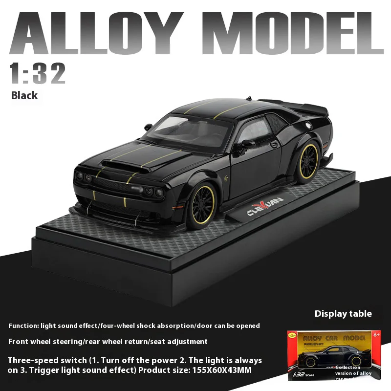 

Cool Hellcat Alloy Car, High Quality Alloy Car Toys, Exquisite Decorations, Exquisite Desktop Ornaments, Christmas Gifts