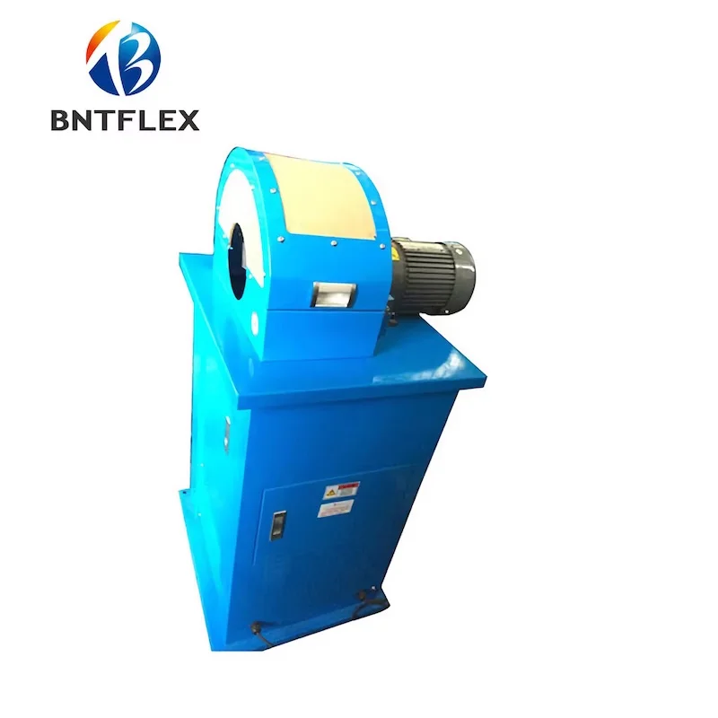 BNT65F hydraulic hose skiving machine price with external and Internal skving function