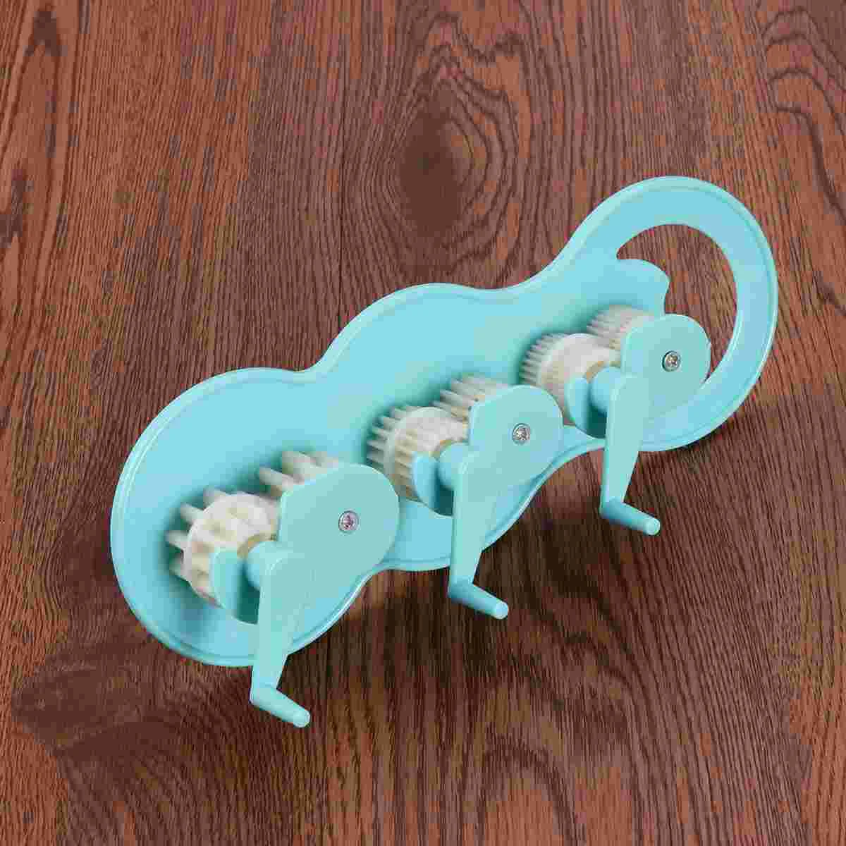 Hand-operated Quilling Crimper Paper Wave Shape Making Tool DIY Manual Quilling Tool Handmade Decor (Sky Blue)