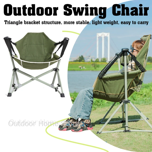 Triangle camp chair fashion