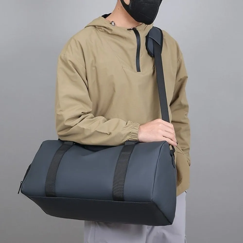 

Oxford Cloth Yoga Training Bag Solid Color Large Capacity Sports Fitness Bag Multifunctional Individual Shoe Storage