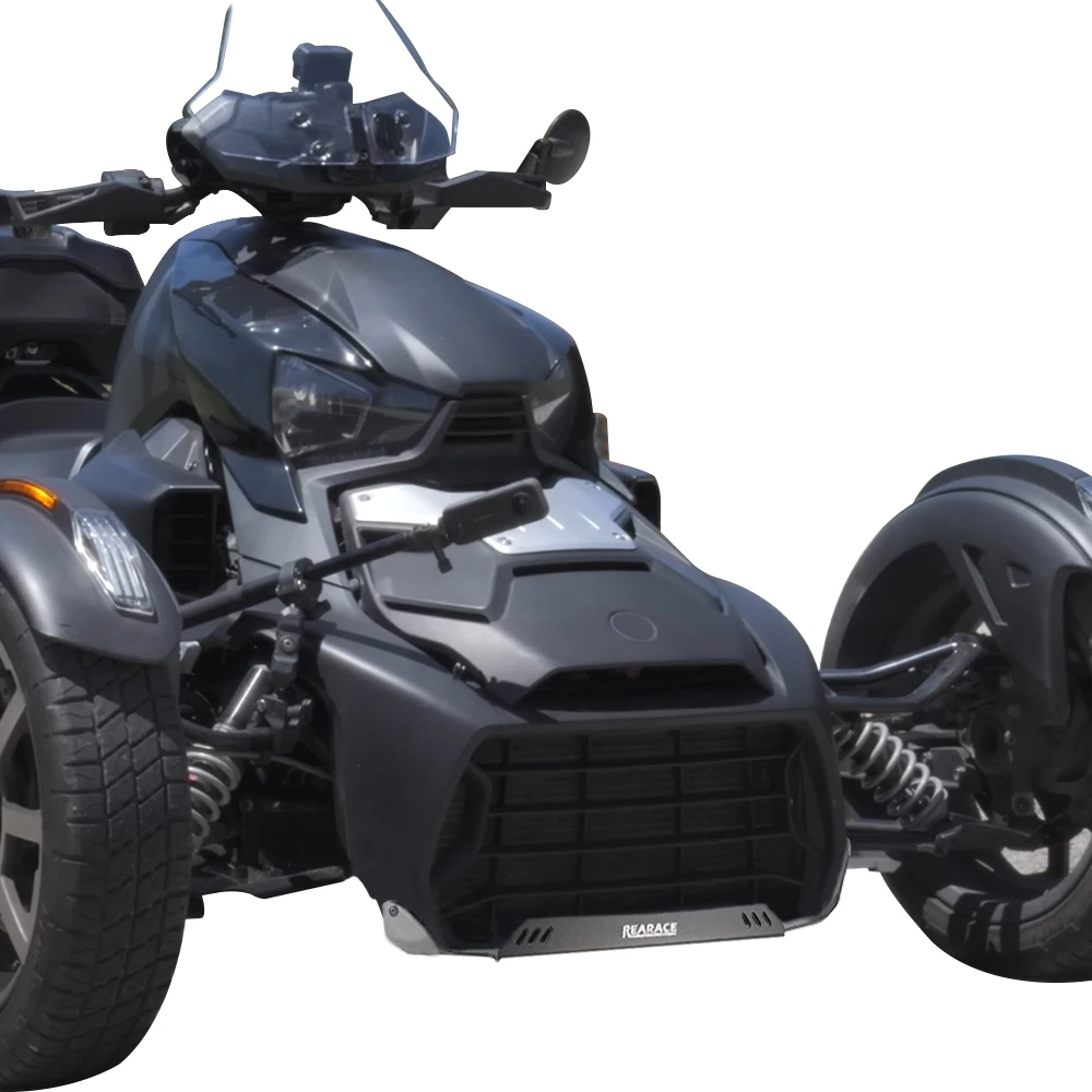 يصلح ل Can-Am Ryker 600 / 900 رالي سبورت 2019-2024 2025 UTV الحامي السفلي ATV الجبهة مشعاع ألومنيوم حامي لوحة التزلج #6