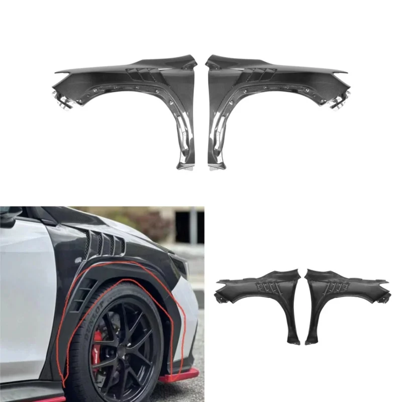

Для Subaru Impreza WRX/VBH 12-го поколения: Новые карбоновые накладки на крылья Nigaiah премиум-класса
