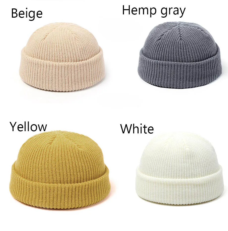 Fisherman cap knitted texture