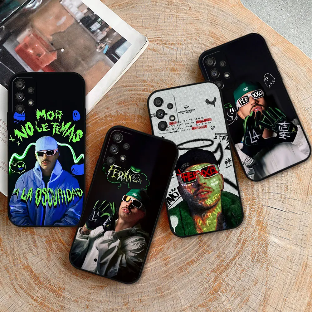 

Singer F-Feid Ferxxo SIXDO Phone Case For Samsung Galaxy A52 A54 A53 A55 A51 A72 A71 A73 A90 A80 A42 A35 A34 A33 A32 A31 Cover