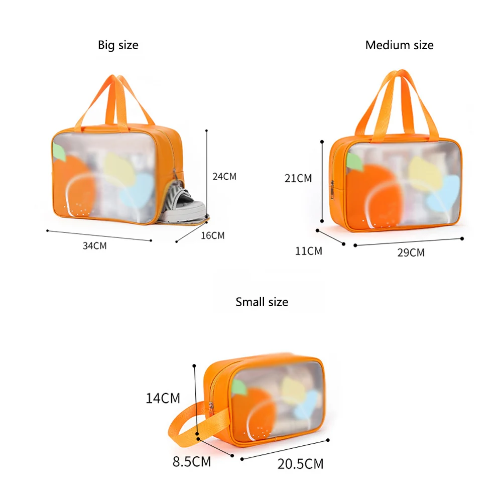 YIXIAO Swimming Toiletries Storage Bag Dry Wet Separation With Shoes Pockets Swim Organizer Transparent Beach Wash Bags Y0025