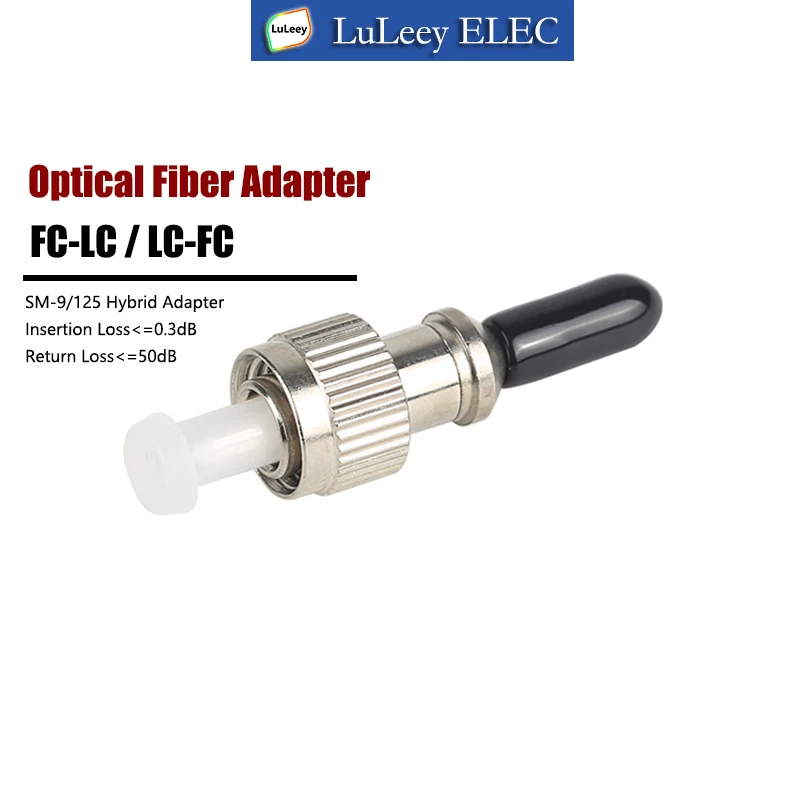 

FC-LC/LC-FC Fiber Converter FC Male LC Female Converter Head Coupler Adapter 1.25mm Connector Fiber Optical Tools