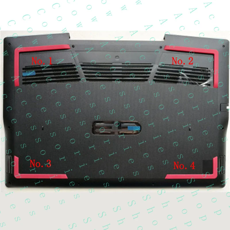 PP+ Laptop Bottom Rubber Non-slip Foot Pad Footbed For Dell G3 3590 P89F Case