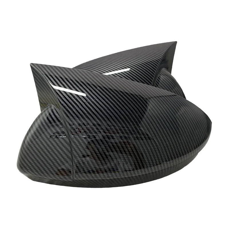 Bat Style Mirror Cover For Renault Megane 4 2016 2020 Rearview Mirror Cover 2 Pieces Cover Glossy Black Car Shields Exterior