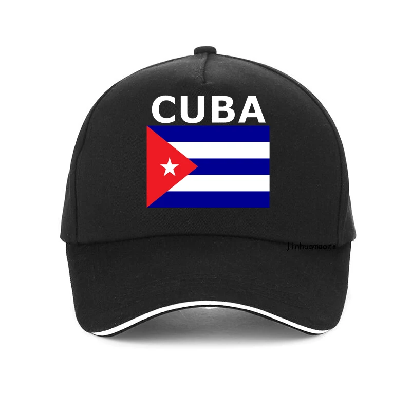 

Cuban Cuba Map Flag Baseball Cap Cuba Flag cap Women Men casual Breathable Dad Hat outdoor Sports adjustable Snapback hats
