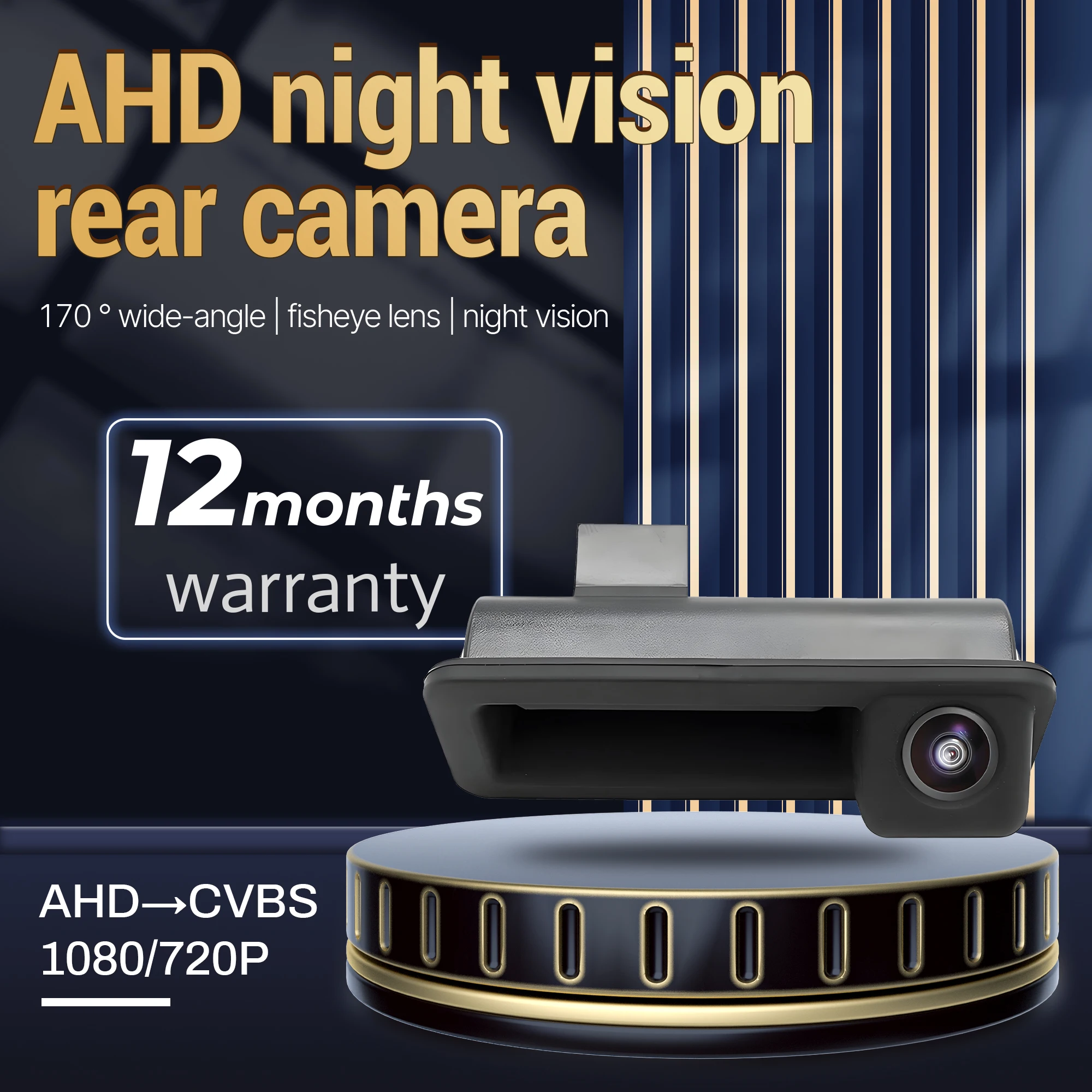 

AHD 1080P 170 ° Камера на ручке багажника для Ford Mondeo MK4 CHIA-X Ford Fiesta ST Ford Focus Land Rover Range Rover Freelander 2