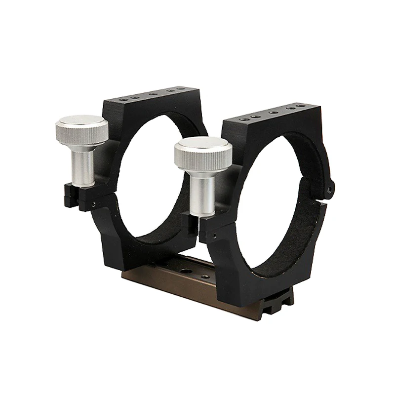 Adjustable APO Hoop 97mm to 105mm Alloy Bracket with 120mm Dovetail Mounting Plate for Astronomical Monocular Telescope