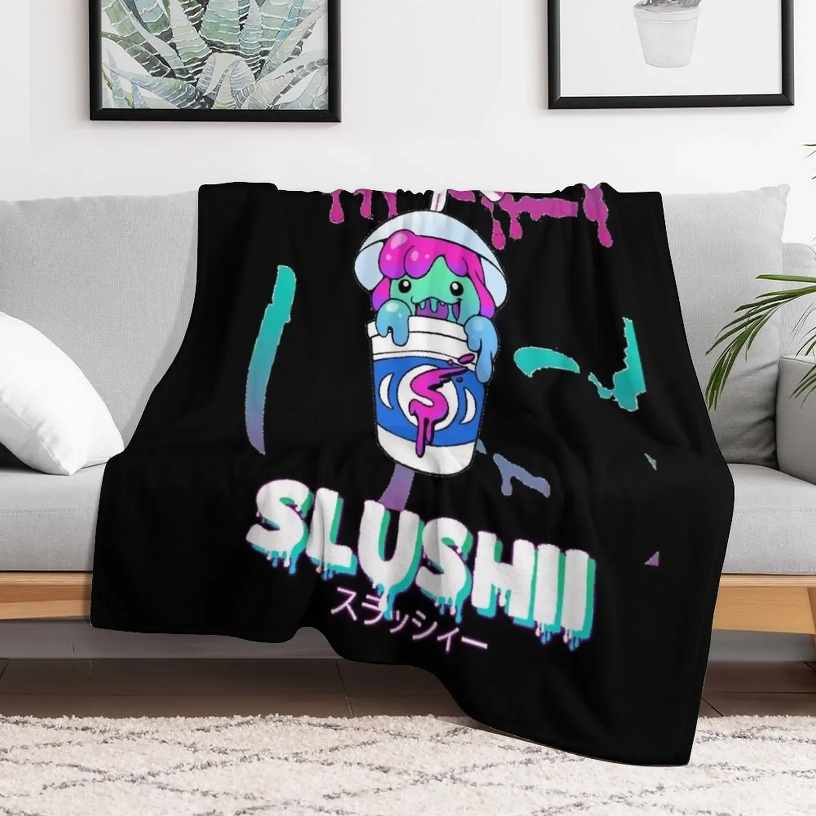 Slushii Essential Throw Blanket Soft Sherpa Fleece Warm Blanket for Winter