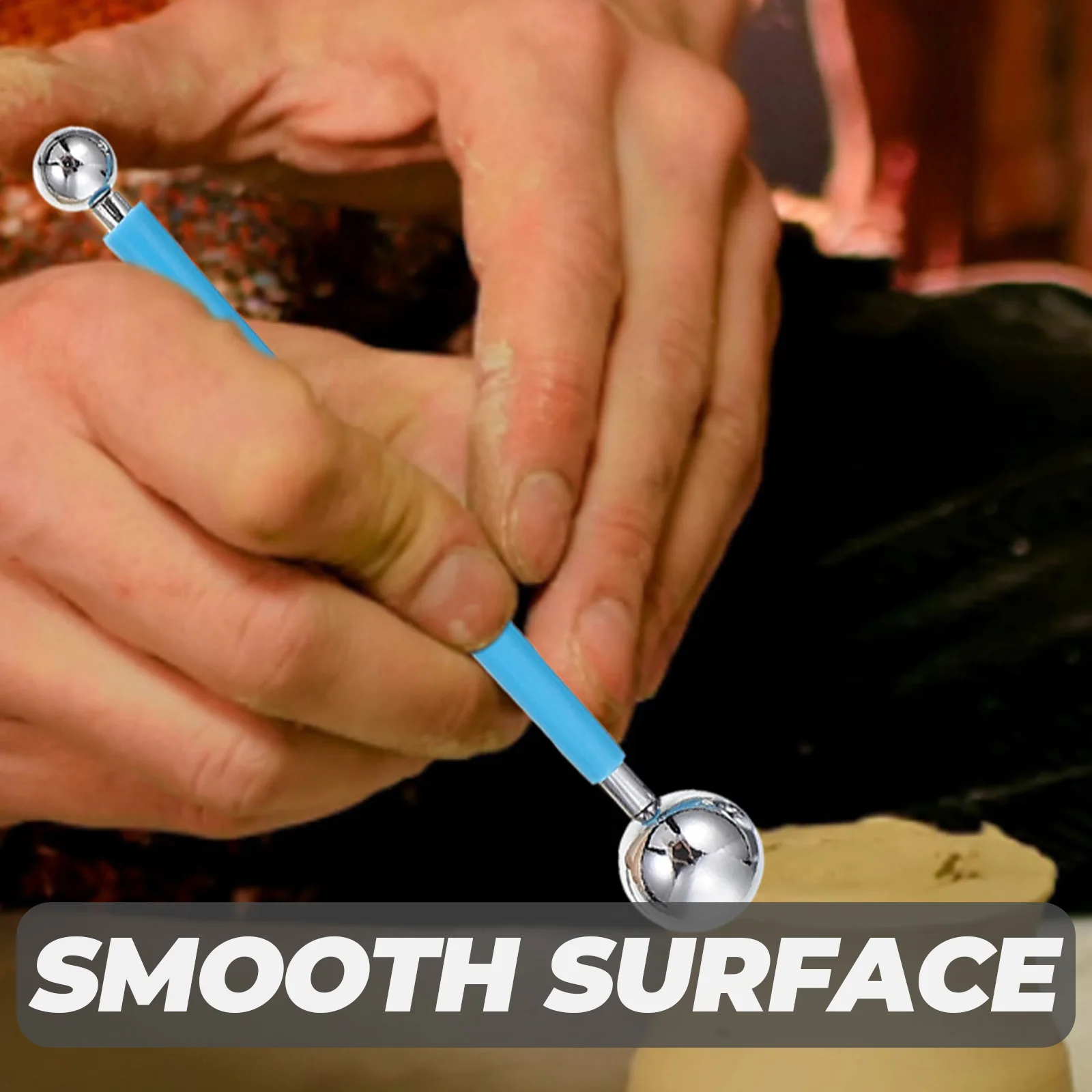 

1Set Clay Sculpting Tool Kit Multi-Function Pottery Carving Shaping Dotting Tools for DIY Crafting Polymer Clay Modeling