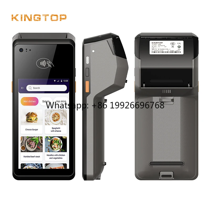 ODM Enterprise-Grade Android 11 Handheld Smart POS Terminal with NFC/ID Card Support & OTG Compatibility for Commercial Use