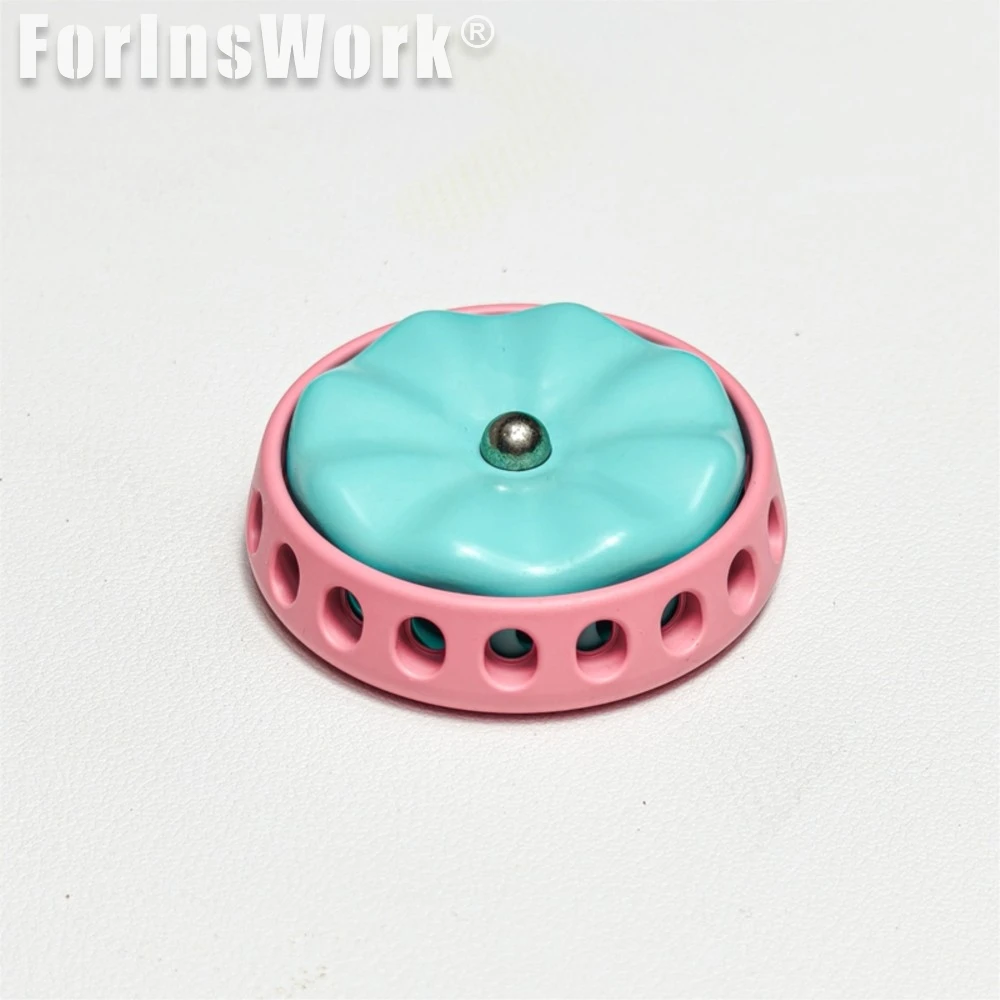 永遠の花ステンレス鋼セラミックコーティングされたローター回転計減圧おもちゃフィジェットおもちゃ大人のテーブルおもちゃ