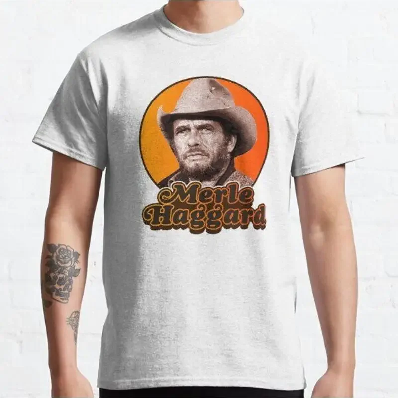 Merle Haggard T Shirt The Strangers Okie from Muskogee Fightin Side of Me