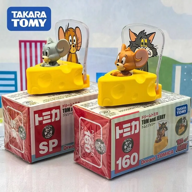 TAKARA TOMY Tomy Diecast Simulation Car Model Tom And Jerry Tom Jerry Car Toy Gift For Boys