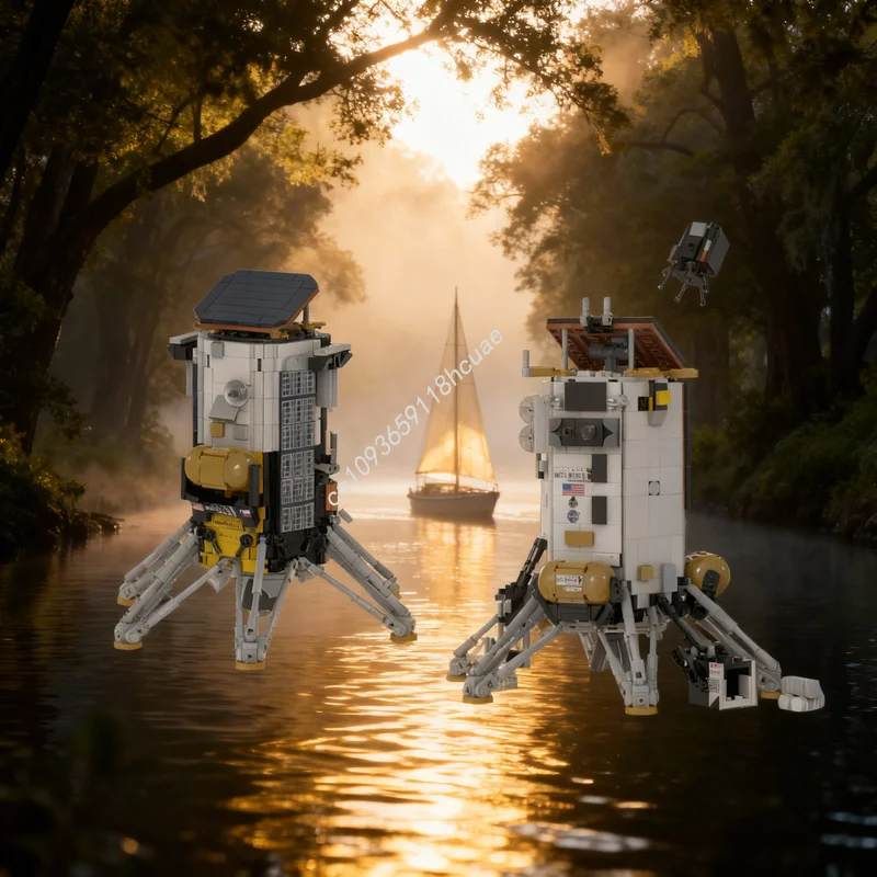 1088 Piezas MOC Space Nova C Colección 1, Bloques de Construcción de Modelos, Juguetes de Construcción, Educación Creativa, Idea de Regalo de Navidad