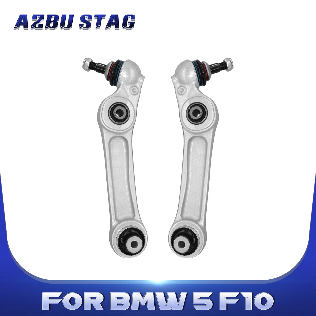 AzbuStag 2Pcs Front Lower Control Arm for BMW 5 F10 F06 F11 F12 F13 528i 535d 535i 550i 640i 650i ActiveHybrid 2011-2018