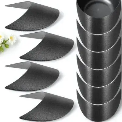 

10pcs Children Hat Accessories Baseball Cap Brim Sun Shield Black Plastic 15 4x5 2cm Hat Replacement Visor Board Durable