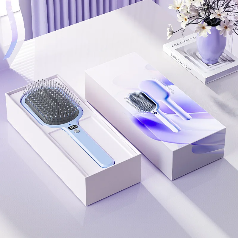 Anion Head Electric Massage Comb Dredge Hair Care Hair Care Electric Comb Rechargeable Health Care Massage Air Bag Comb
