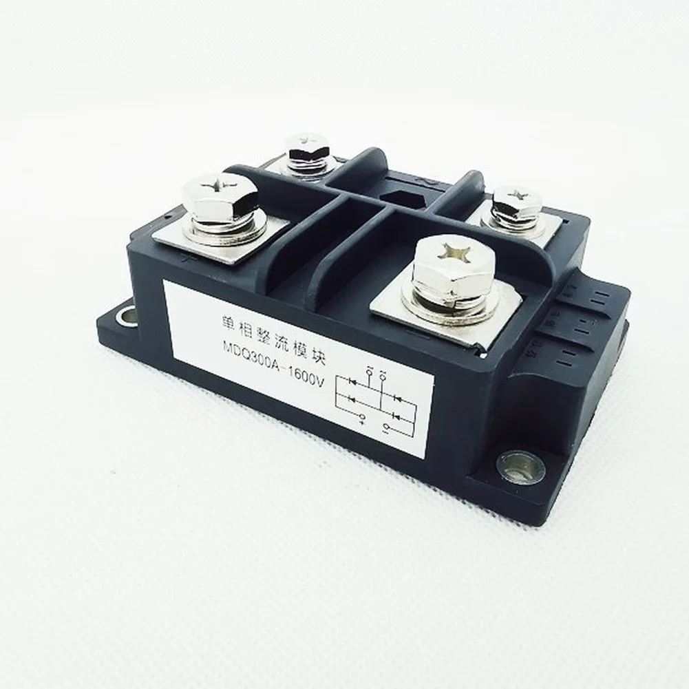 MDQ300A 1600V Single Phase Bridge Rectifier Module 300A High Power Metal Case For Industrial DC Power Supply Conversion Tool